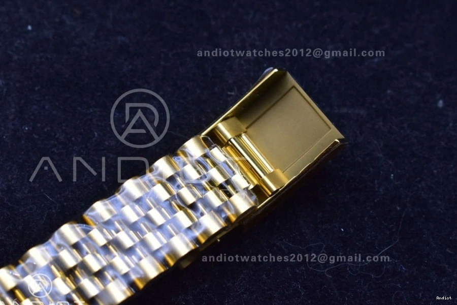 Weight VR3285 on Edition YG 1:1 II GRNR GMT Gain Bracelet Black Master CHS Dial Best Gold Jubilee 126718 Factory 0513